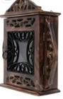 Antique Key Box wooden Key Cabinet  Wooden Key Holder-key House key Keeper  Wall