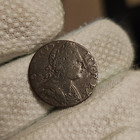 1775 Farthing Used In Early America Revolutionary War Era Error Colonial Coin