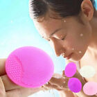 Ladies Face Scrubber Soft Silicone Facial Cleansing Brush Face Exfoliator Scrub
