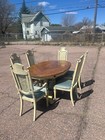Antique Matching Dining Room Table And Hutch Set- 1960-1970- Great Condition 