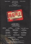 Jonathan Larson  rent  German Premiere 1999 Dusseldorf  Germany Souvenir Program