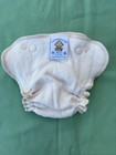 Loveybum Medium 4 Pack Lio Snap-in Organic Cotton Diapers Fit 9-22 Lbs 
