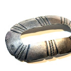 Vintage Sterling Silver Native American Navajo Southwestern Hair Bun Barrette