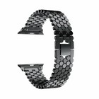 Apple Watch Band Series 9 8 7 6 5 4 Se 2 Stainless Steel Metal Strap Iwatch Band