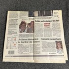 The Hutchinson News Ks Sept 12 2001 Special 9 11 New York Twin Towers Newspaper