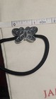 James Avery Retired Hard To Find Silver Butterfly Hair Pony Tail Holder Hair Tie