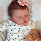 Lifelike Girl 18  Sleeping Reborn Baby Dolls Newborn Toddler Kids Realistic Doll