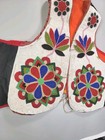 Antique Native American Cree  Beaded Vest 1910-1920 Very Nice Condition flowers