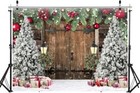  Christmas Backdrop Christmas Photo Backdrop Christmas Backdrops 7x5ft Brown