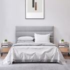 Rattan Nightstand Set Of 2 Bedside Table Small End Table With Storage Furniture