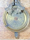 Antique 6 1 4 Inch Long Clock Pendulum Bob  6 0oz   stamped Pat d 1883    kd625 
