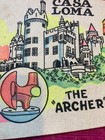 Vtg Casa Loma Castle Toronto Pennant Fort York The  archer  City Hall -ship Fast