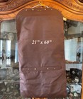Authentic French Louis Vuitton Folding Garment Or Suit Bag With Wood Hanger  2
