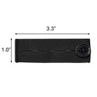 5pcs Adjustable Elastic Button Extender Waist Extenders Waistband For Jeans Pant