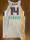Nick Richards Signed Game Jersey Greensboro Swarm 2021 Rare Hornets Suns
