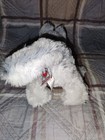 Ganz Webkinz Husky White Grey Dog Hm120 Plush Stuffed Animal No Code