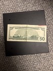 1996 Federal Reserve Fifty Dollar Bill Misaligned Print
