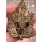 Vintage Cast Iron Bird Keyhole Cover Hook By Dwight Gridley C 1844 2 24 