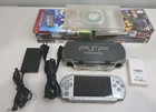 Sony Psp 2001 Bundle Silver With 9 Games Comes With Brand New Battery And Case