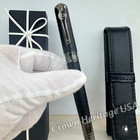 Montblanc Great Characters Muhammad Ali Black Fountain Pen With Pouch