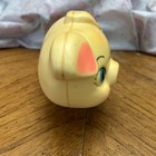 1977    piggy Bank    By Sanitoy Inc  Hard Plastic-bright Colors Ears Down  Vintage