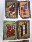 Lot Of Antique Tobacco Flags 5x8   