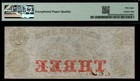 1857  3 The Waubeek Bank  De Soto  Ne Pmg Ch  Au 58 Epq Broken Banknote 