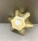 Metal Wavy Bowl Gold - Threshold    Designed With Studio Mcgee  Aluminum  Curved D