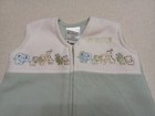 Halo Baby Sleep Sack Size Small 0-6 Months Green Fleece Animals 