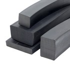 Nitrile Rubber Seal Strip  Square Solid Weather Stripping For Reduce Noise shock