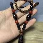 Tibet Nine Eyed Tianzhu Agate Necklace Tibetan Secret Tianzhu Vajra Bodhi