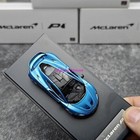 Lcd 1 64 Ice Blue Mclaren P1 Racing Sports Model Diecast Metal Car