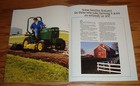 Original 1986 John Deere Hydrostatic Diesel Tractor Sales Brochure 655 755 855