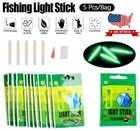 100   Glow Sticks Sea Carp Coarse Fishing Float Fluorescent Rod Tip Night Light