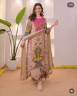 Fully Stitched Kurta Palazzo Dupatta Set Pakistani Salwar Kameez Ready To Wear