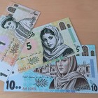 3 Pcs Middle East Peace Negotiations Commemorative Note Private Issue Polymer