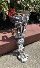 Antique Vintage Orignal Cast Iron Grapevine Chair Leg 14  Patio Garden