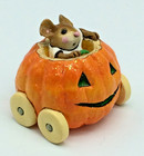 Wee Forest Folk Wff M-242  pumpkinmobile  Halloween Piece With Wff Box