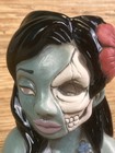 Zombie Hula Girl Tiki Mug Maka Tiki Blue Girl 6  Tall Handmade In Italy New