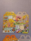 Vintage 1993 Mcdonalds Looney Tunes Quack-up Car Chase Happy Meal Box Set Of 4