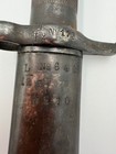 Swedish M1896 Ej Ab Crown   Anchor Bayonet W  Scabbard  173 Mauser Ww2