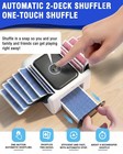Automatic Card Shuffler Machine  And Black   White 