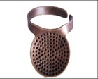 Japanese Notions - Little House - Japanese Sashiko Brass Plate Palm Thimble