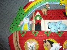 Bucilla Noahs Ark 86987e Animals Wall Hanging Christmas Felt Completed 15 X 16 