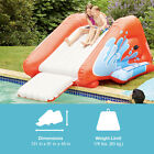 Intex Kool Splash Inflatable Water Slide Play Center W  Sprayer  Red  used 