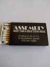 Vintage Wooden Matches From The Assembly In Rockefeller Center New York City