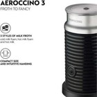 Nespresso 3694-us-bk Aeroccino3 Milk Frother  One Size  Black 