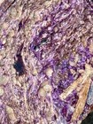 511 Gram  Charoite With Tinaksite Faced Rough Slab From The Russian Federation