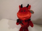 Dan Dee Collector s Choice Plush Red Devil Pitchfork  horns   Cape tail  15 