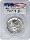 2021  25 Palladium American Eagle 1oz First Strike Reagan Legacy Series Ms70pcgs